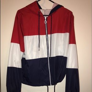 Tommy colored windbreaker!